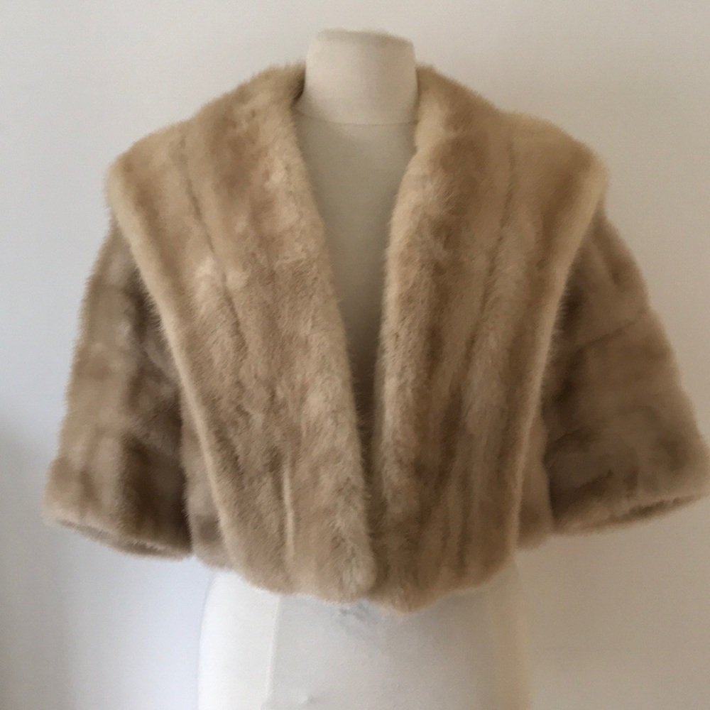 Dreamy Vintage Fur Stole